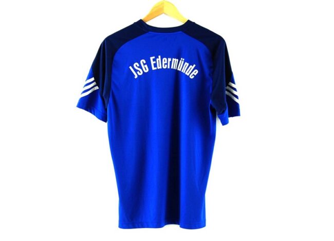 Back Adidas T Shirt Blue