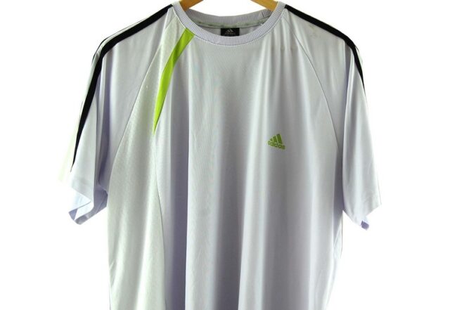 Top Close Up Adidas Climacool T Shirt White