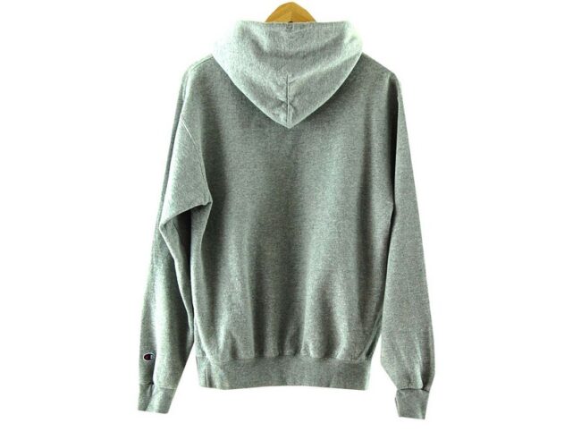 Back Champion Grey Sweatshirt Hoodie