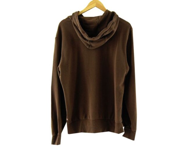 Back Puma Hooded Sweatshirt Brown