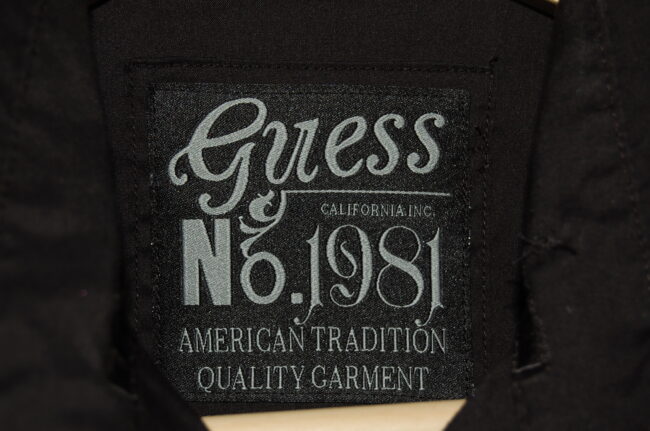 Label Guess No.1981 Black Leotard