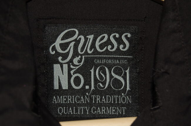 Label Guess No.1981 Black Leotard