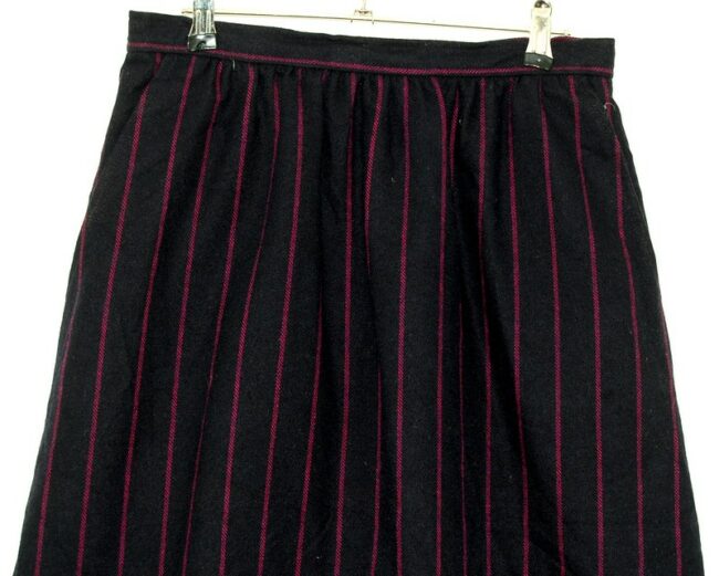 Front Close Up Wool Evan Picone Skirt