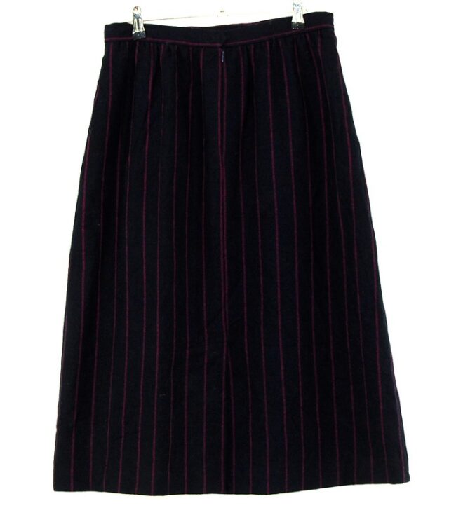 Back Wool Evan Picone Skirt