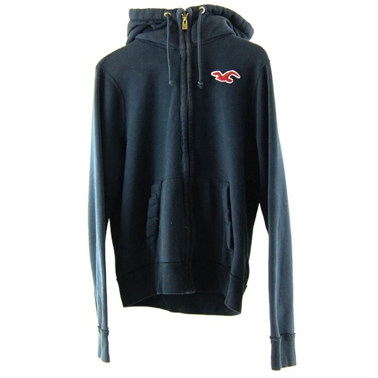 Hollister Hoodie Navy Blue