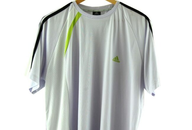 Top Close Up Adidas Climacool T Shirt White