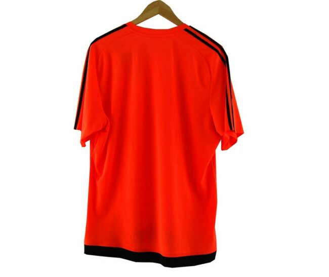 Back Mens Orange Adidas T Shirt