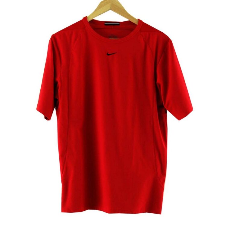 Nike Dri Fit Red T Shirt