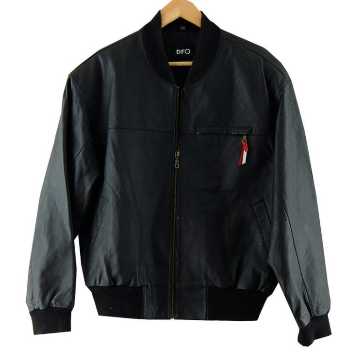 Black Bomber Jacket Mens