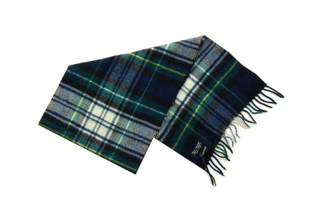 Open Campbell Tartan Lambswool Scarf