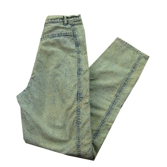 Gitano Acid Washed High Waisted Jeans