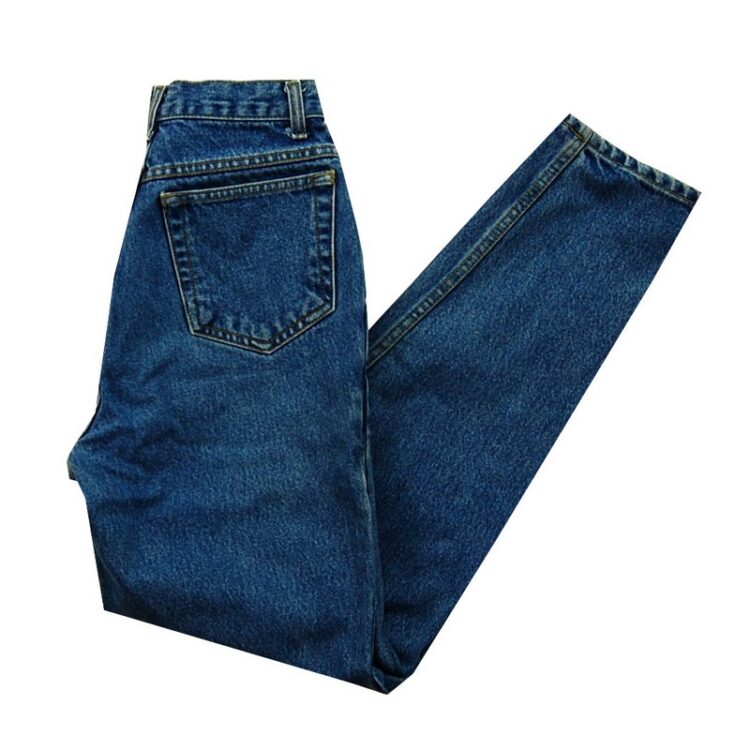 Great Land Blue High Waisted Mom Jeans