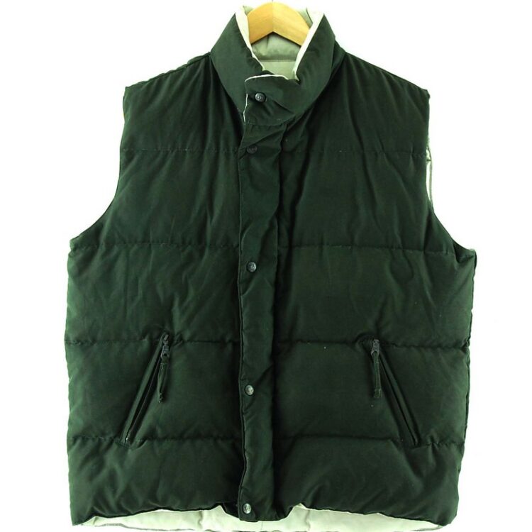 Grey Reversible Puffa Vest