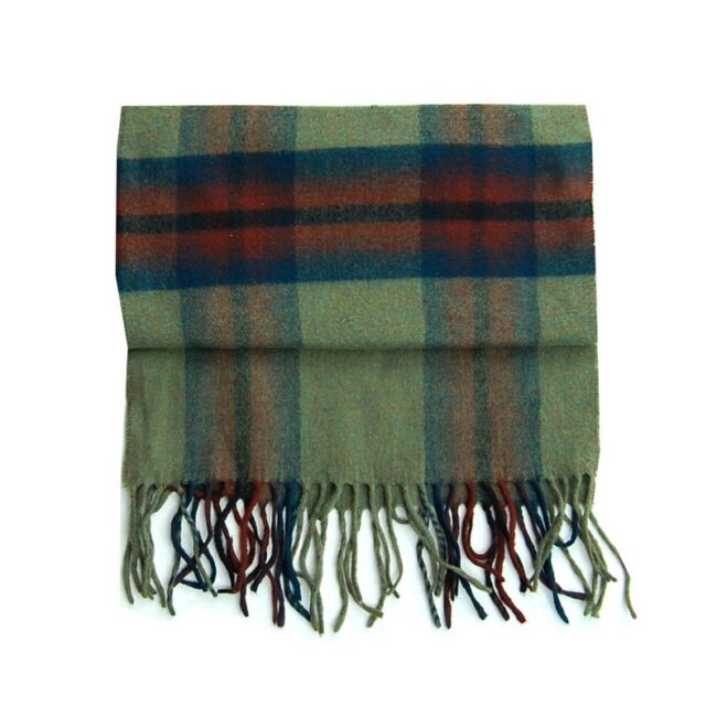 Multi Coloured Checkered Scarf