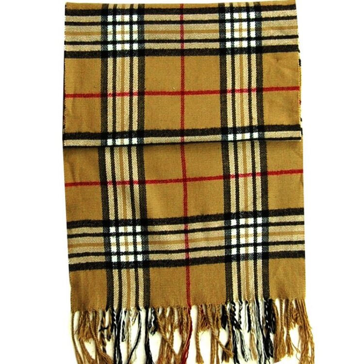 Nova Check Pattern Scarf