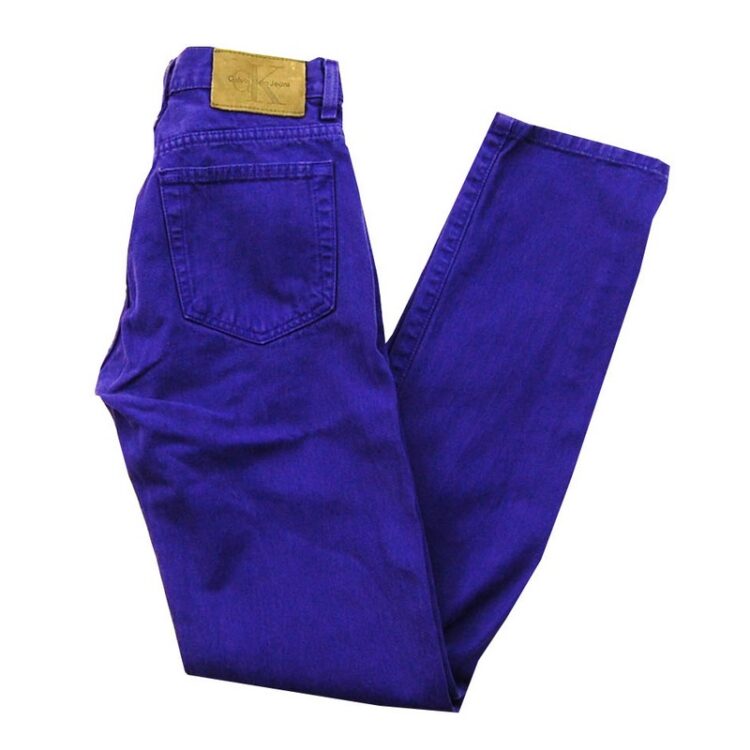 Calvin Klein Purple High Waisted Jeans