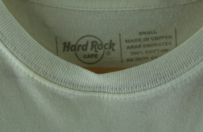 Label Hard Rock Cafe Prague T Shirt