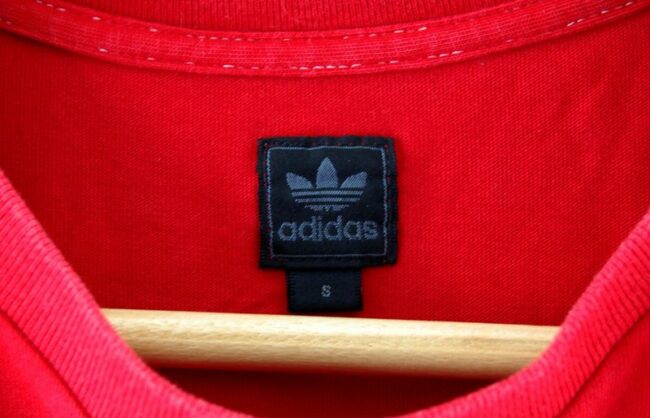 Label Red Adidas T Shirt