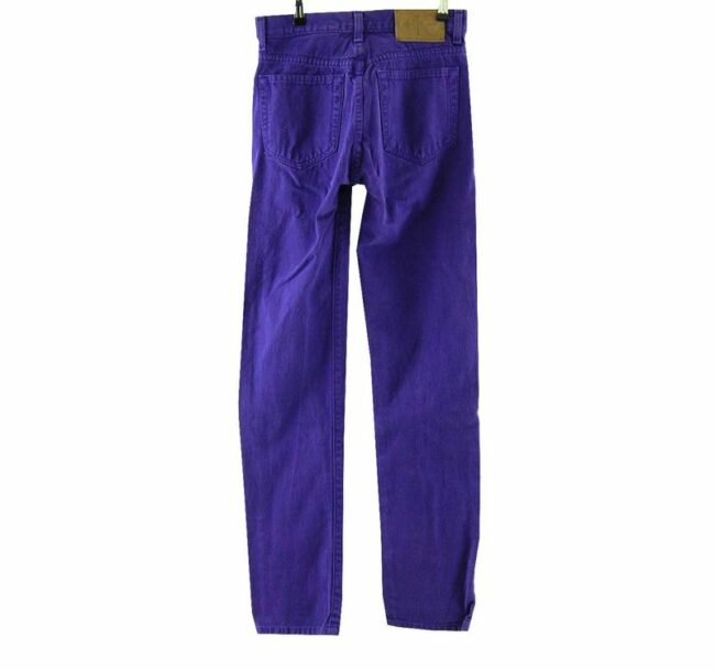 Back Calvin Klein Purple High Waisted Jeans