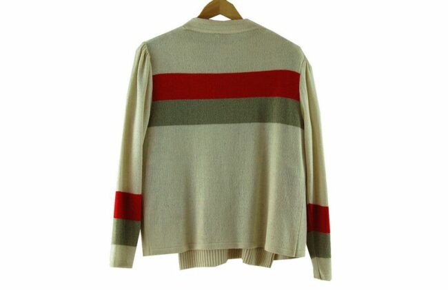 Back 80s Two Piece Knitted Sweater