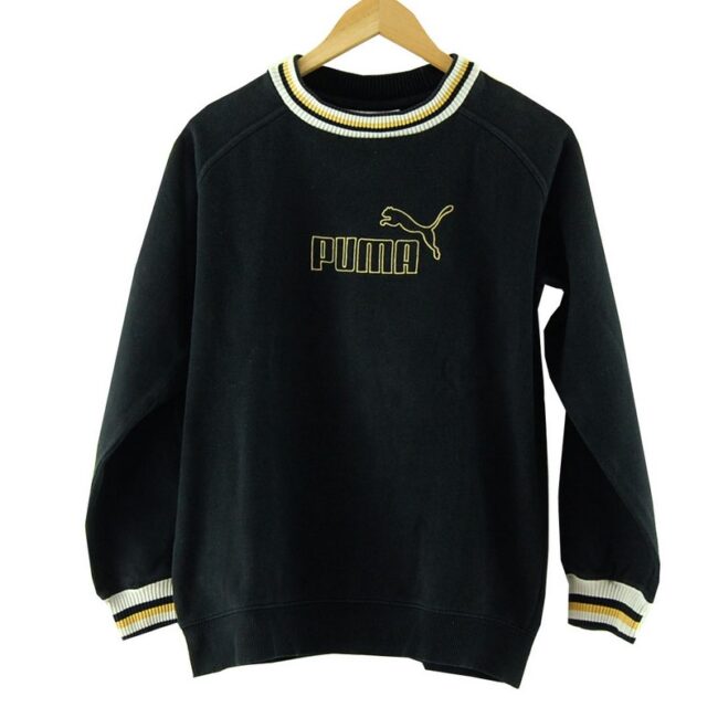 Puma Black Sweatshirt Mens