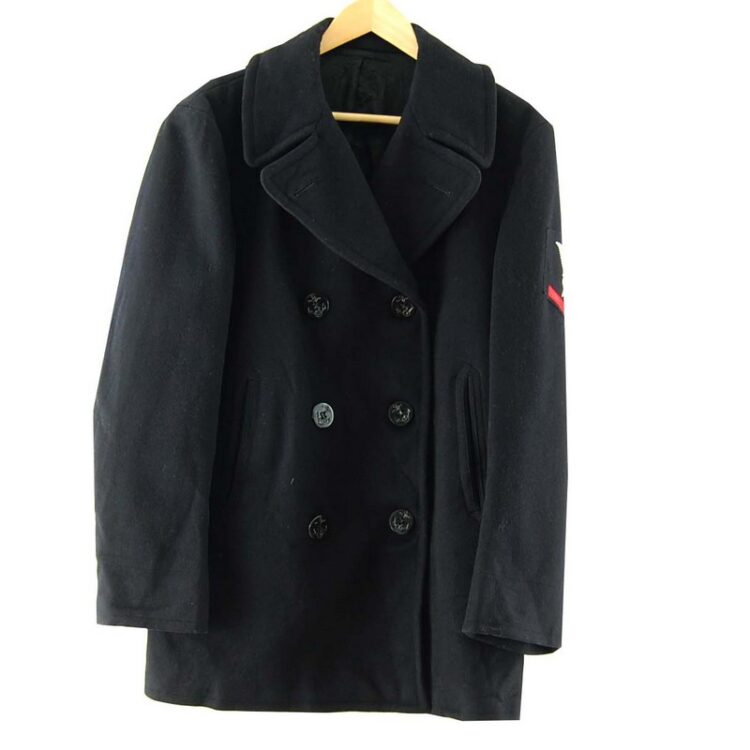 1965 US Navy Melton Wool Pea Coat