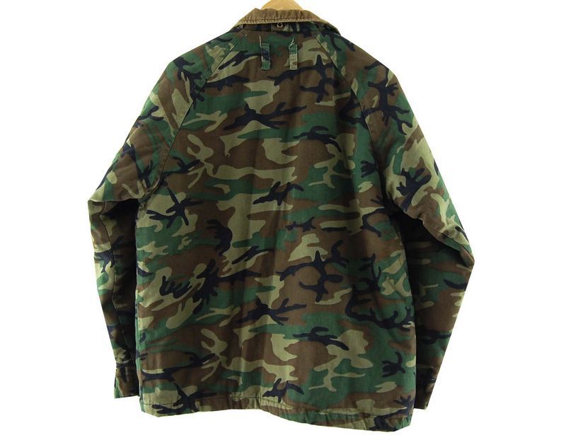 Sports Afield Camouflage Jacket Mens UK L Blue 17 Vintage Clothing