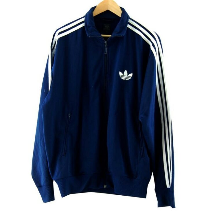 Blue Adidas Tracksuit Jacket
