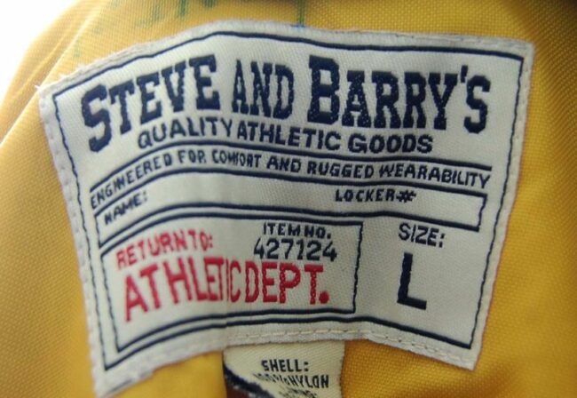 Label Steve And Barry's Basketball Jacket