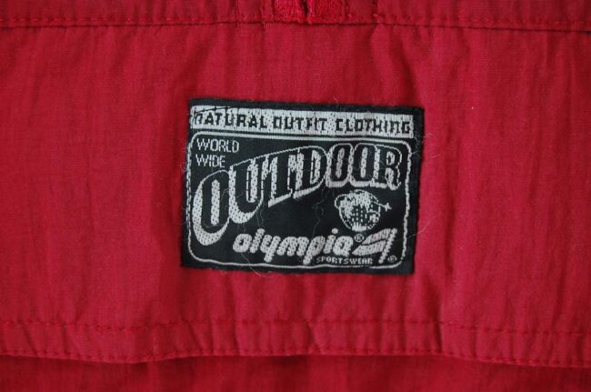 Brand Label Olympia Red Outdoor Jacket Mens