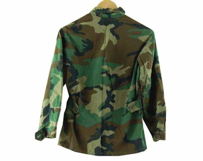 Back US Military Camouflage Jacket