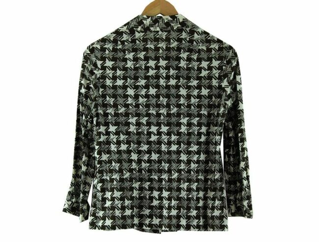 Back 70s Womens Shape Patterned Top