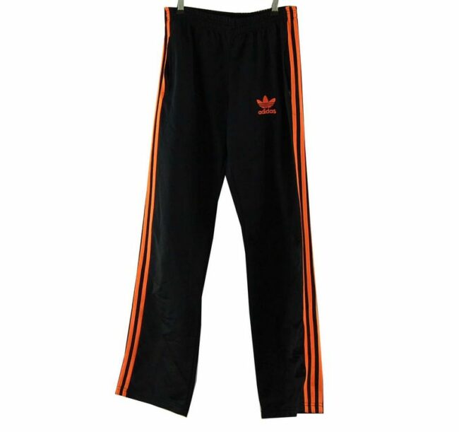 Front Bottoms Black and Orange Adidas Tracksuit