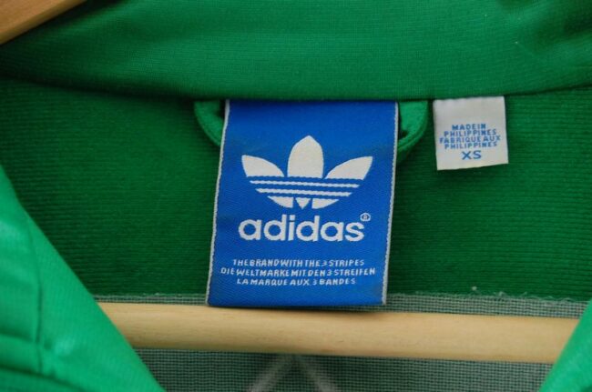 Label Green Adidas Tracksuit Jacket