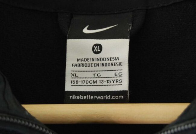 Label Black Nike Tracksuit Jacket