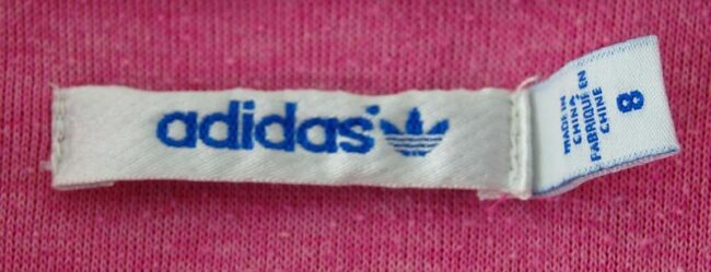 Label Pink Adidas Tracksuit Jacket