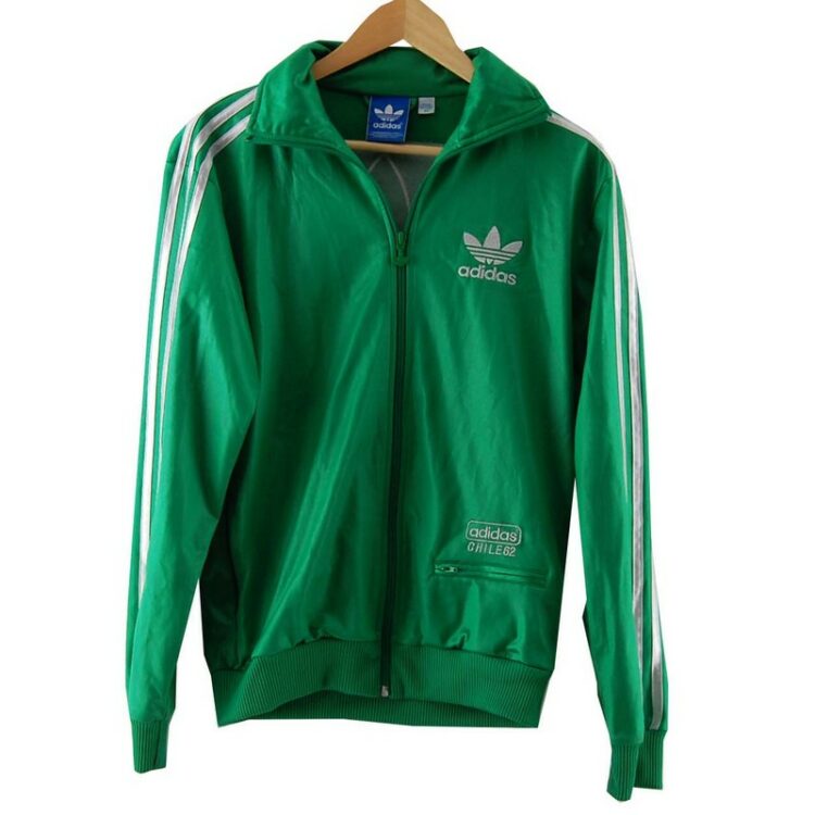 Green Adidas Tracksuit Jacket