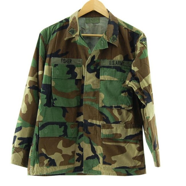 Military Camouflage Shirt Mens