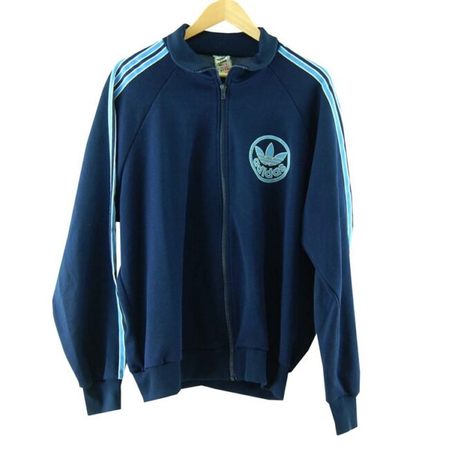 Navy Adidas Tracksuit Jacket