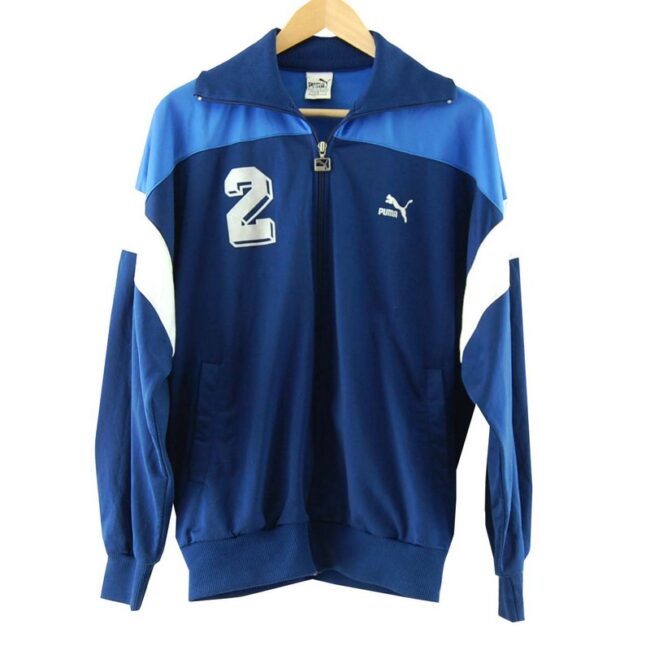 Puma Blue Tracksuit Jacket