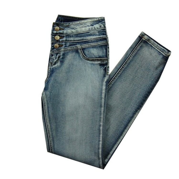 Rue21 High Waisted Skinny Blue Jeans