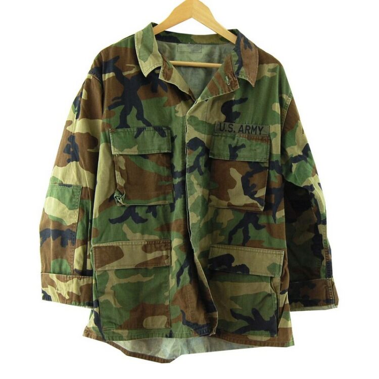 Woodland Military Camouflage Shirt