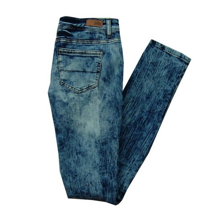 Blue Acid Washed Jeans