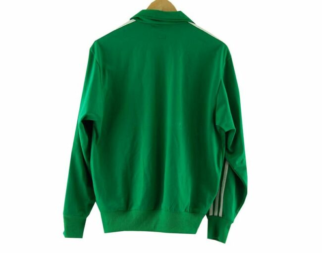 Back Mens Green Adidas Tracksuit Jacket