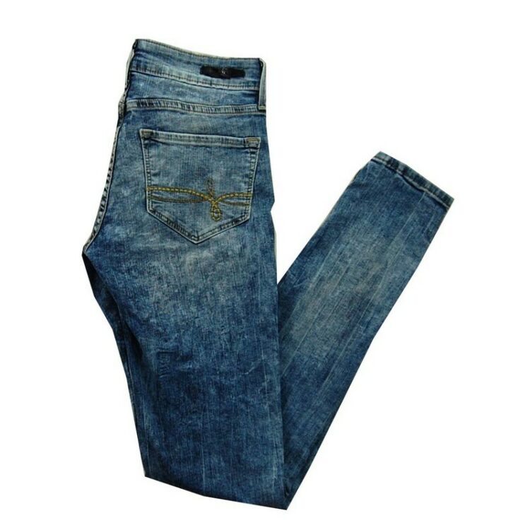 Levis Acid Washed Blue Jeans