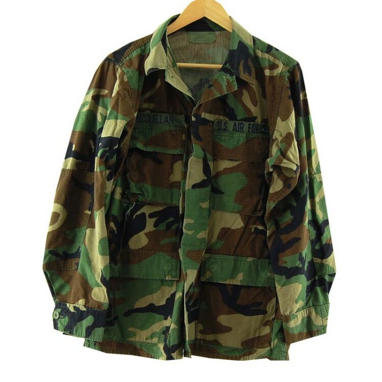 Woodland Mens Military Camouflage Shirt
