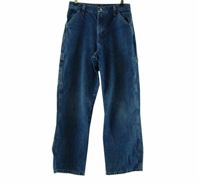 Front Wrangler Blue Carpenter Denim Jeans