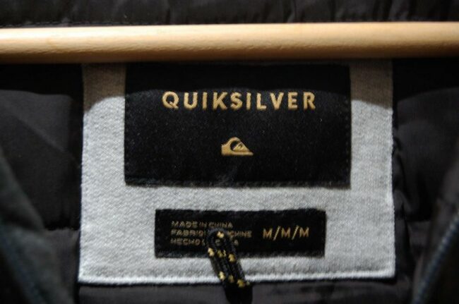Label Quiksilver Winter Jacket Mens