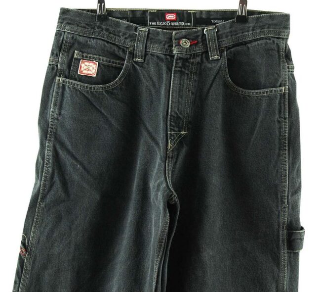 Front Top Close Up Ecko Unltd Carpenter Jeans