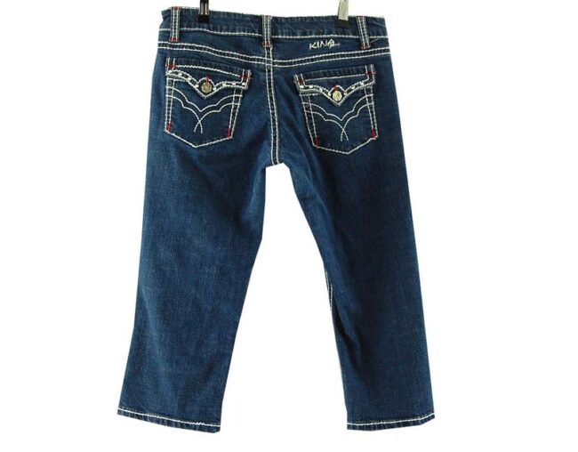 Back Kina Capri Blue Jeans